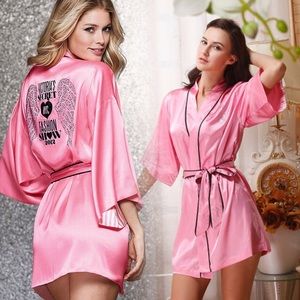 Victoria Secret Fashion Show Satin Robe